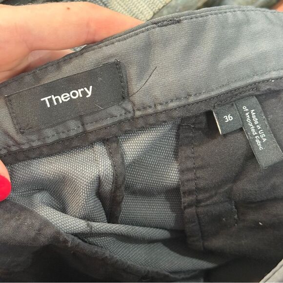 Theory Men's Navy Blue Pants Style Zaine SW NEOTERIC Size 36X28 - Picture 5 of 6